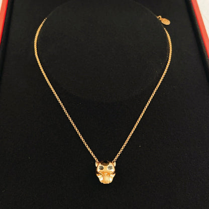 ¡®AuraJewelry¡¯Panthère de Cartier Solid Panther‑Head Necklace,