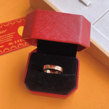 ¡®AuraJewelry¡¯Signature Single‑Diamond Couple Band Rings