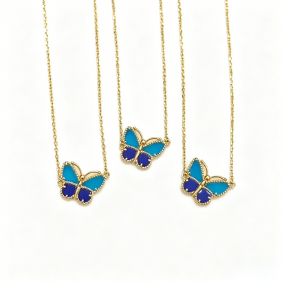 [Aura Jewels] 2026 NEW LUCKY BUTTERFLY 1 MOTIFS NECKLACE