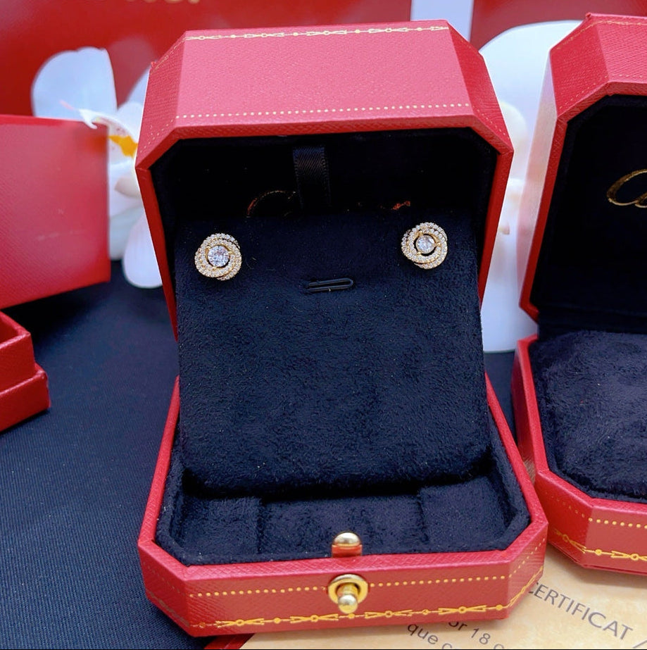 ¡®Aura Jewelry¡¯Love Knot Stud Earrings