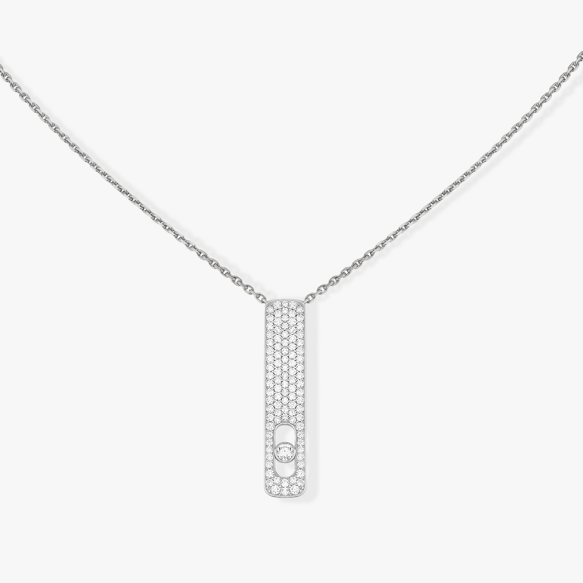 [Aura Jewels]MY FIRST DIAMOND PAVED NECKLACE