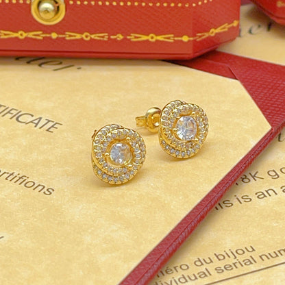 ¡®Aura Jewelry¡¯Love Knot Stud Earrings