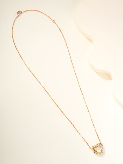 ¡®Aura Jewelry¡¯Heart Ring Pendant Necklace