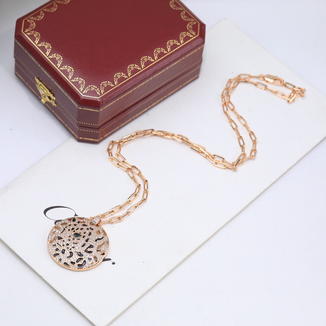 ¡®Aura Jewelry¡¯Openwork Round Pendant Necklace