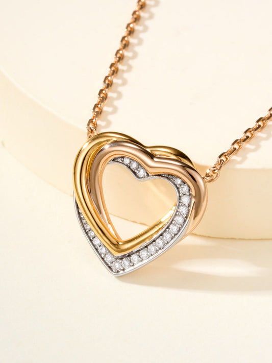 ¡®Aura Jewelry¡¯Heart Ring Pendant Necklace