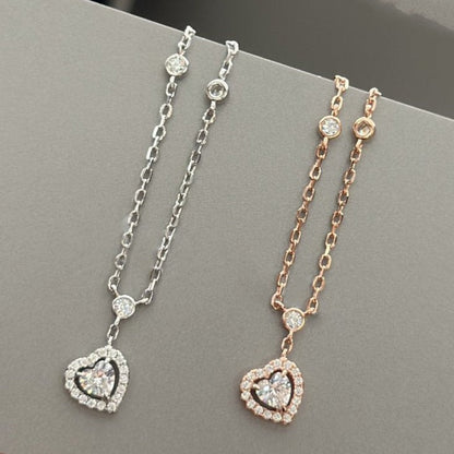[Aura Jewels]JOY HEART DIAMOND NECKLACE