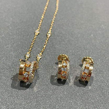 [Aura Jewels]CHAIN MOVE ROMANE PEDAND NECKLACE
