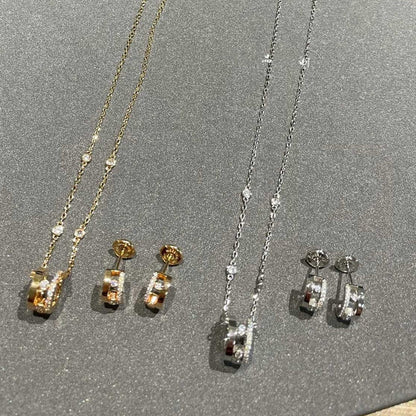 [Aura Jewels]CHAIN MOVE ROMANE PEDAND NECKLACE