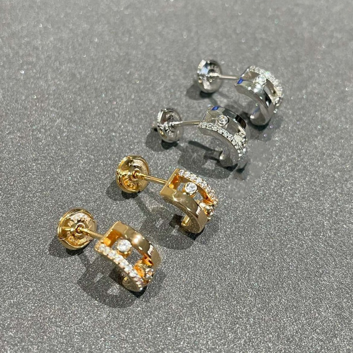 [Aura Jewels]MOVE ROMANE EARRINGS DIAMOND