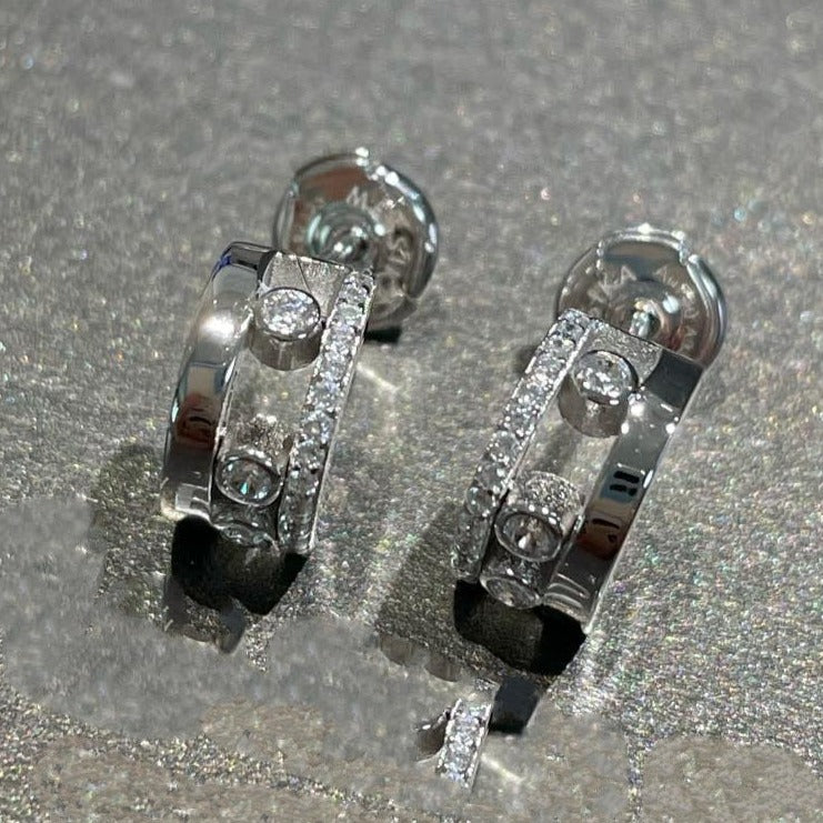 [Aura Jewels]MOVE ROMANE EARRINGS DIAMOND