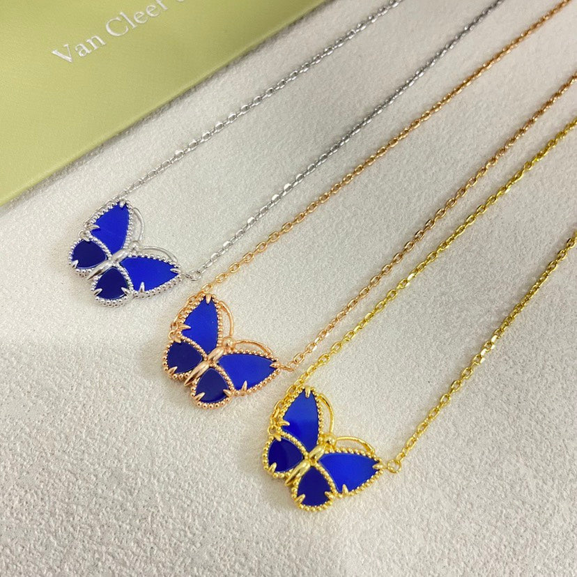 [Aura Jewels] 2026 NEW LUCKY BUTTERFLY 1 MOTIFS NECKLACE
