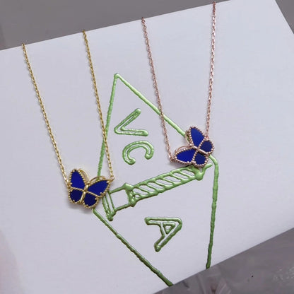 [Aura Jewels] 2026 NEW LUCKY BUTTERFLY 1 MOTIFS NECKLACE