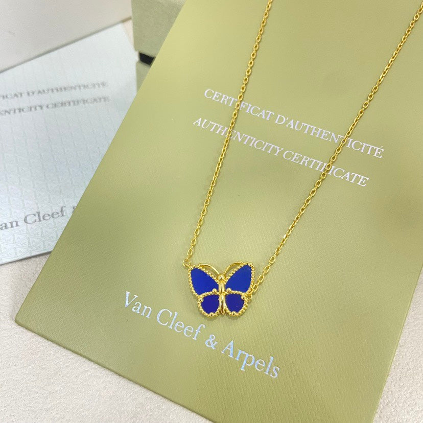 [Aura Jewels] 2026 NEW LUCKY BUTTERFLY 1 MOTIFS NECKLACE
