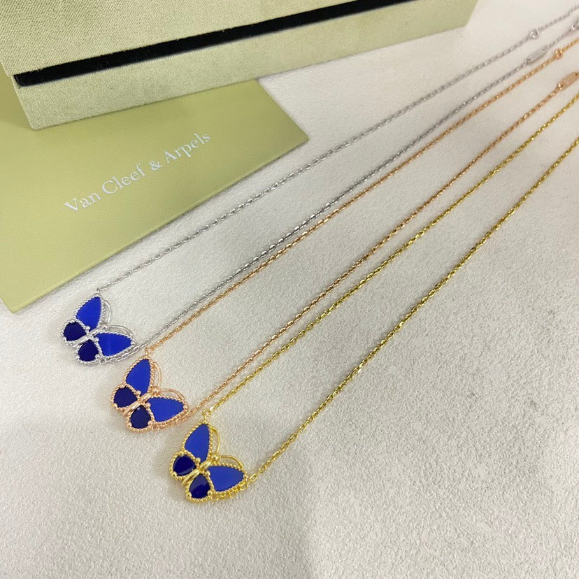 [Aura Jewels] 2026 NEW LUCKY BUTTERFLY 1 MOTIFS NECKLACE