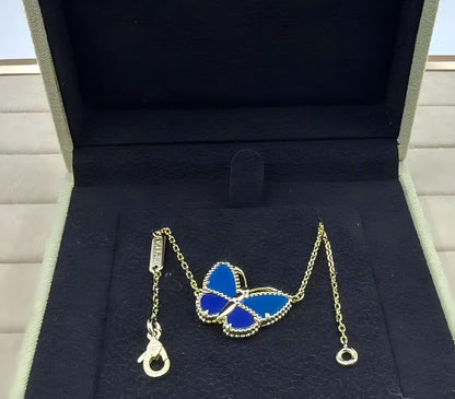 [Aura Jewels] 2026 NEW LUCKY BUTTERFLY 1 MOTIFS NECKLACE