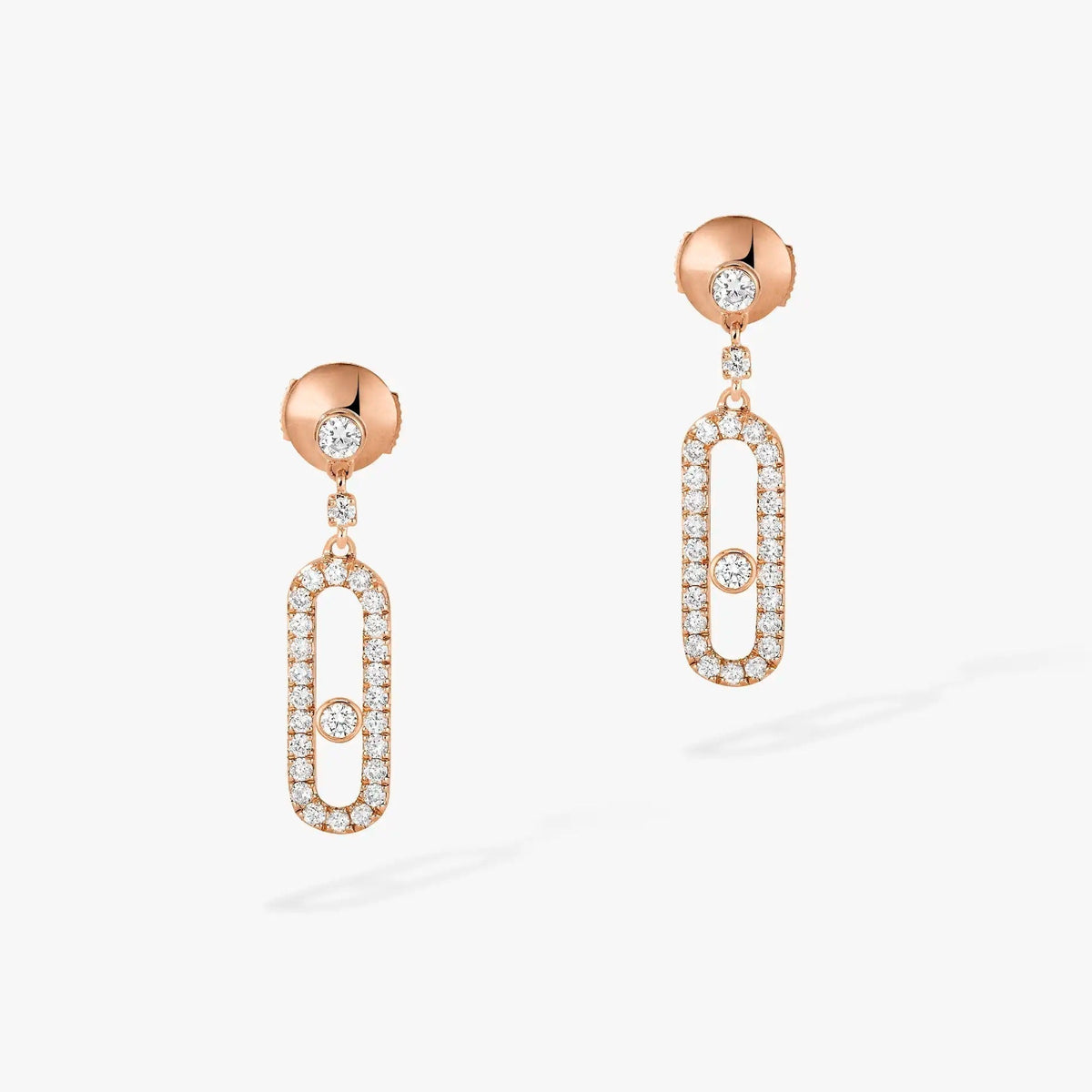 [Aura Jewels]DORMEUSES MOVE UNO DIAMOND EARRINGS