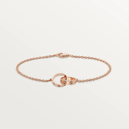 ¡®Aura Jewelry¡¯LOVE BRACELET DOUBLE RING