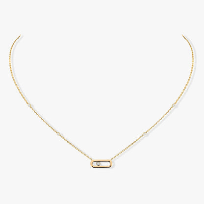 [Aura Jewels]MOVE UNO DIAMOND NECKLACE