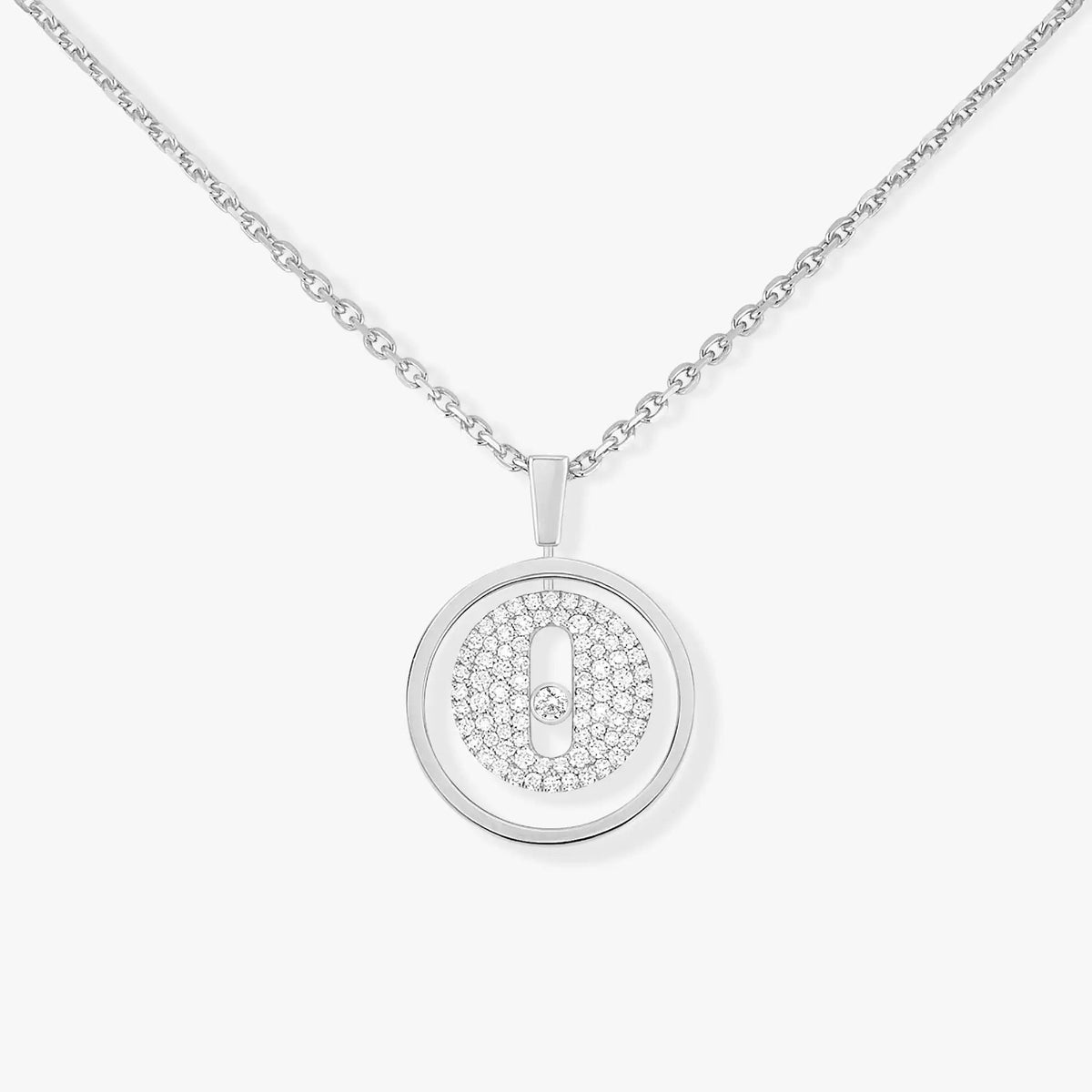 [Aura Jewels]LUCKY MOVER PM PAVED NECKLACE