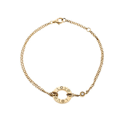 ¡®Aura Jewelry¡¯LOVE BRACELET 2 DIAMOND