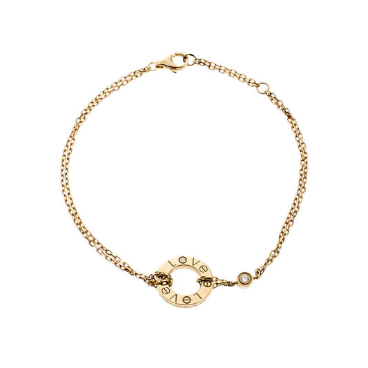 ¡®Aura Jewelry¡¯LOVE BRACELET 2 DIAMOND
