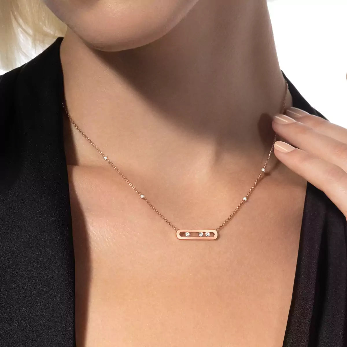 [Aura Jewels]Baby Move Necklace