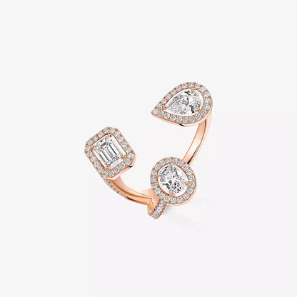 [Aura Jewels] Diamond Ring 0,25ct My Twin Trilogy