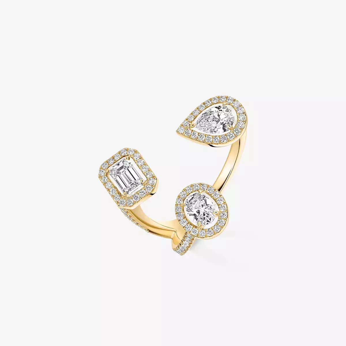 [Aura Jewels] Diamond Ring 0,25ct My Twin Trilogy
