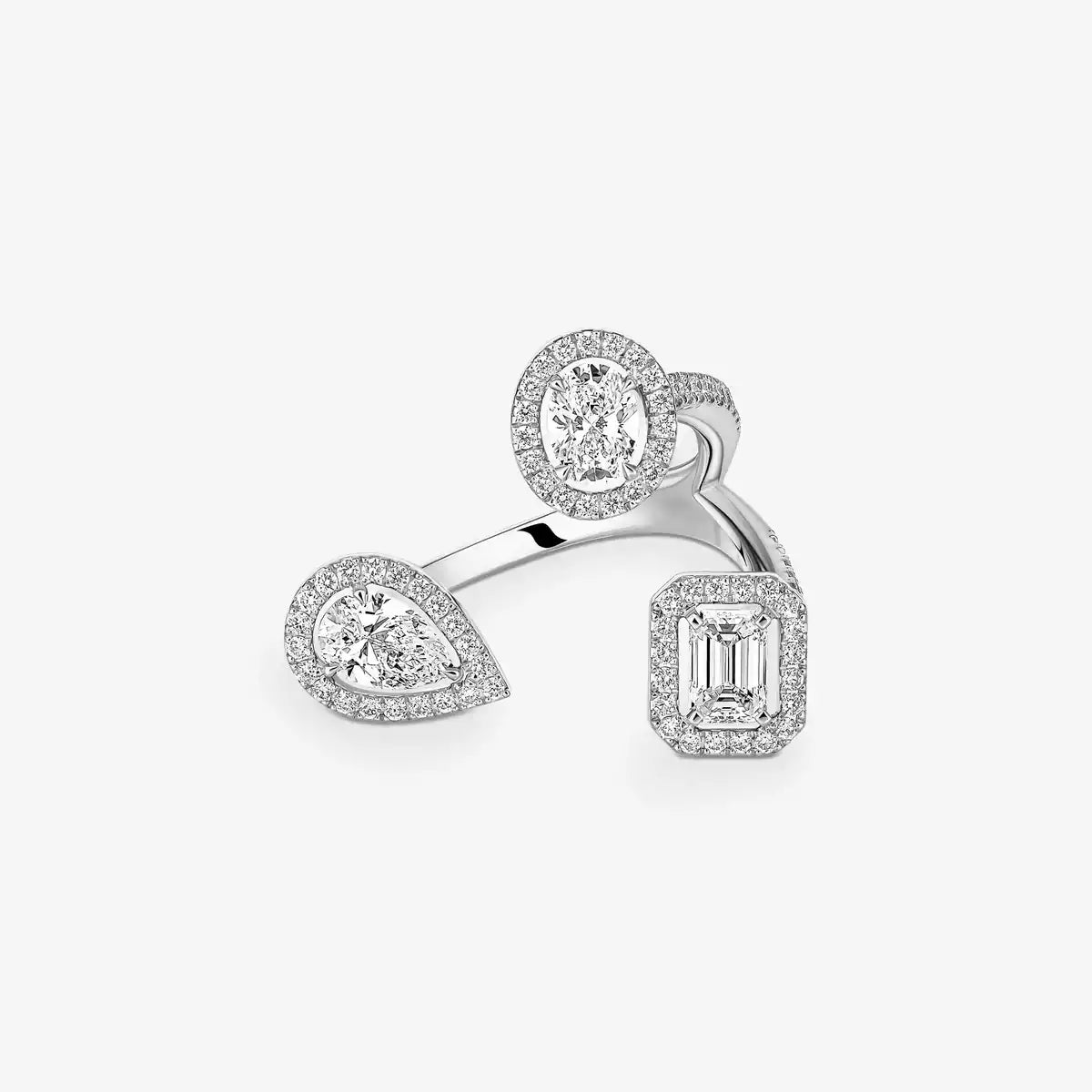 [Aura Jewels] Diamond Ring 0,25ct My Twin Trilogy