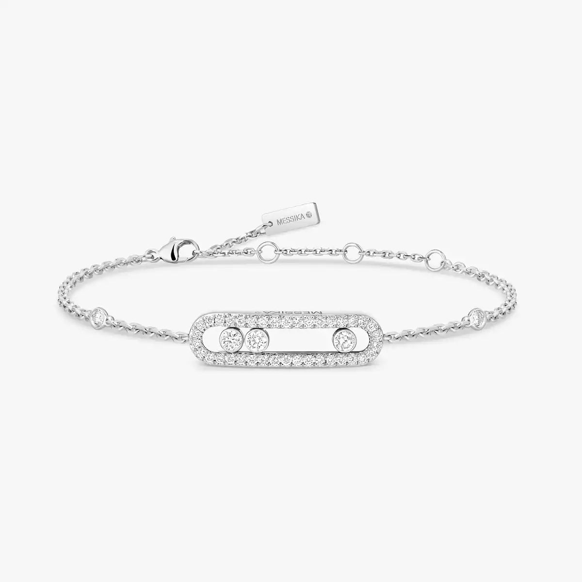 [Aura Jewels]Pavé Baby Move Diamond Bracelet