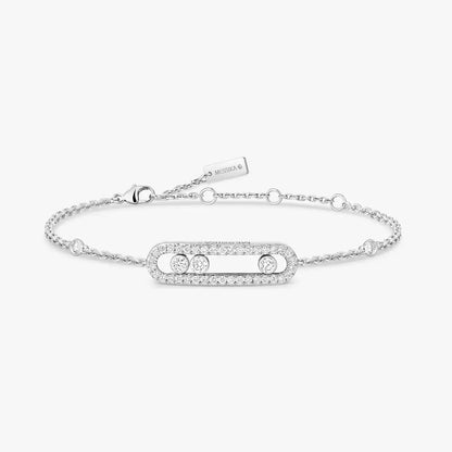 [Aura Jewels]Pavé Baby Move Diamond Bracelet