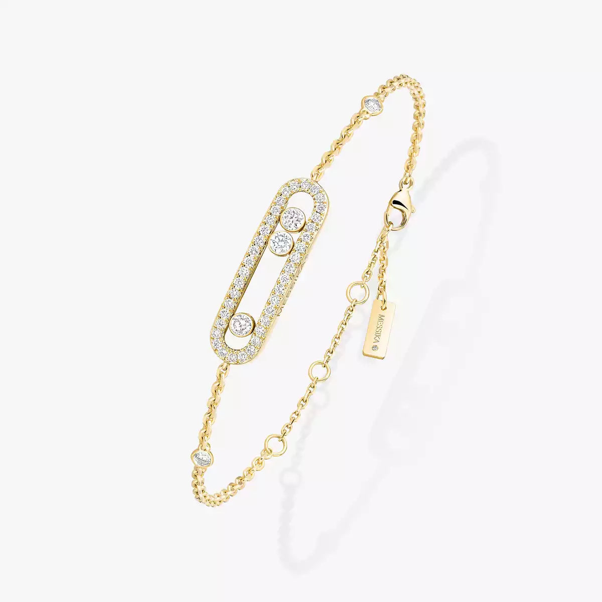 [Aura Jewels]Pavé Baby Move Diamond Bracelet