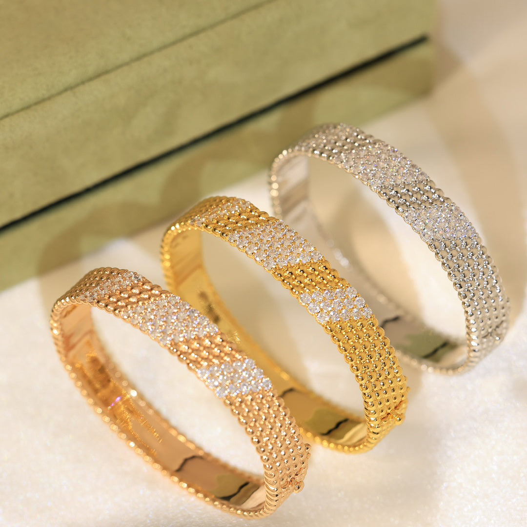 [Aura Jewels]  FIVE-ROW DIAMOND BRACELET