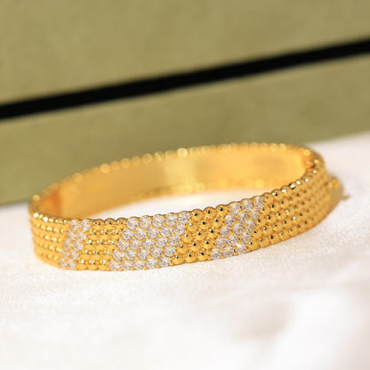 [Aura Jewels]  FIVE-ROW DIAMOND BRACELET