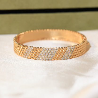 [Aura Jewels]  FIVE-ROW DIAMOND BRACELET