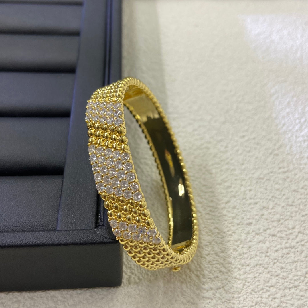 [Aura Jewels]  FIVE-ROW DIAMOND BRACELET