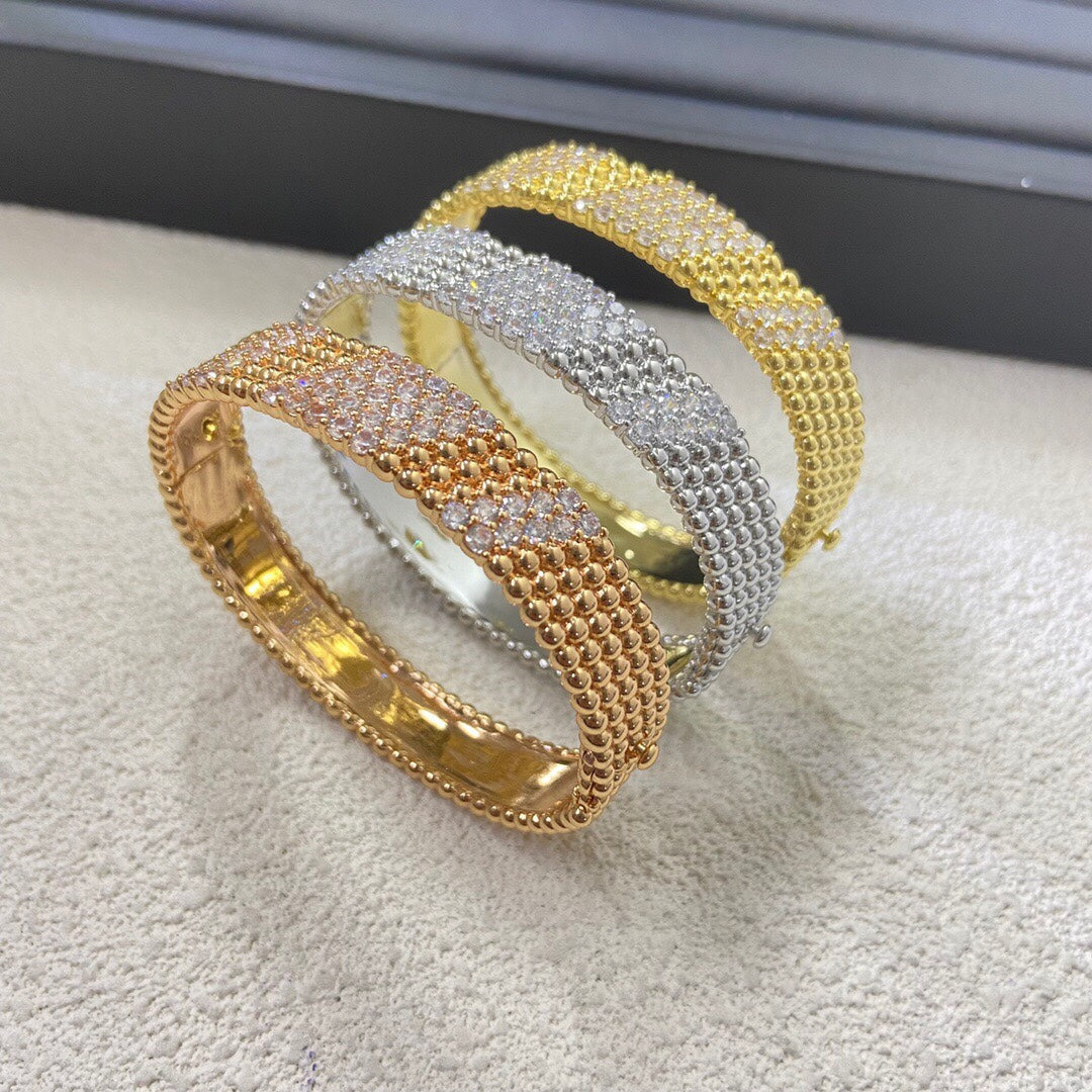 [Aura Jewels]  FIVE-ROW DIAMOND BRACELET
